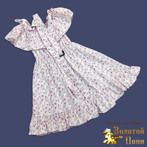 Платье с пояском д (8-13) 260429-ZG1531