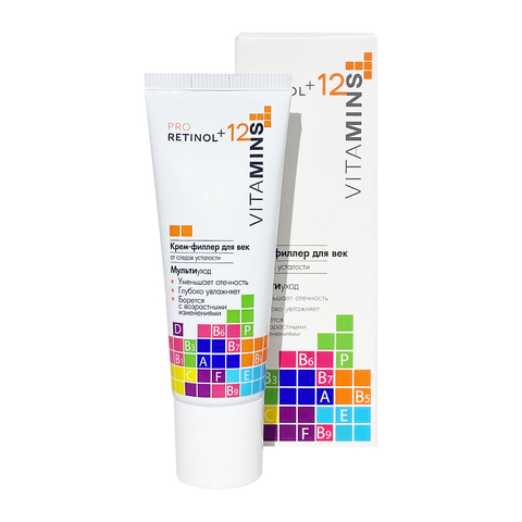 MODUM PRO RETINOL + 12 VITAMINS Крем-филлер для век, 25г