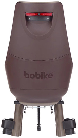 Картинка велокресло Bobike Exclusive Maxi Plus Frame LED urban black - 2