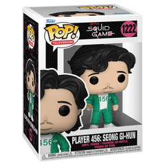 Фигурка Funko POP! Squid Game: Seong Gi-Hun (Player 456) (1222)