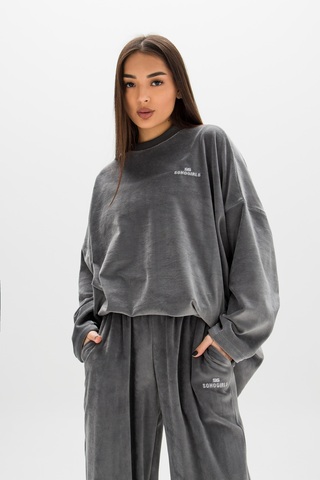 Свитшот FREEDOM VELOURS GRAPHITE