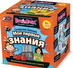 Игра настольная BrainBox Cундучок знаний Мои первые знания 90740