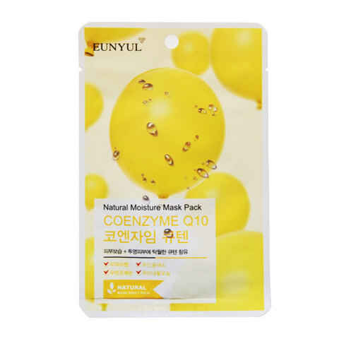 Eunyul Natural Moisture Mask Pack Coenzym - Маска тканевая с коэнзимом Q10