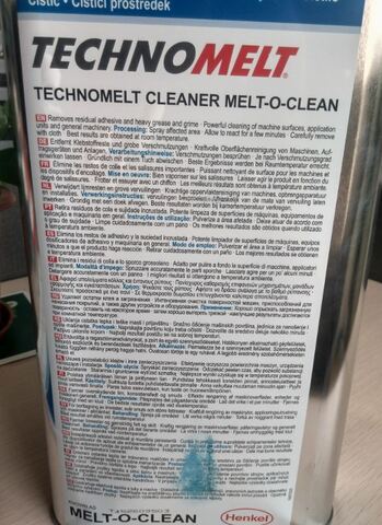 Technomelt CLEANER MELT-O-CLEAN - универсальный очиститель Henkel - 4,5 л