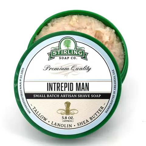 Мыло для бритья Stirling Intrepid Man 170 мл