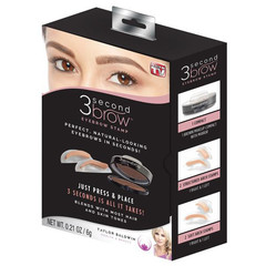 Набор для штампа бровей 3 SECOND BROW EYEBROW STAMP