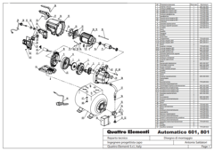 Кольцо уплотнительное QUATTRO ELEMENTI A601/801 корпуса помпы (645-242-045)