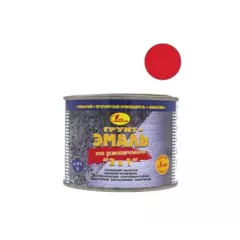 Грунт-эмаль на ржавчину 3 в 1 Новбытхим красная