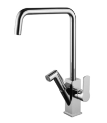 Смеситель для кухни с поворотным изливом и вытяжной лейкой LEMARK SOUL – LM6003C