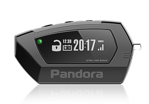 Брелок PANDORA LCD D010 black DX 90