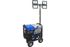 TSS WALGG 5.0/200E - сварочный бензогенератор с компрессором и световой мачтой