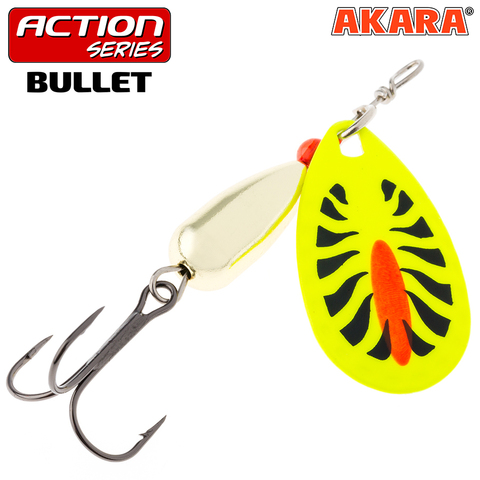 Блесна вращ. Akara Action Series Bullet 2 6 гр. 1/5 oz.  A28