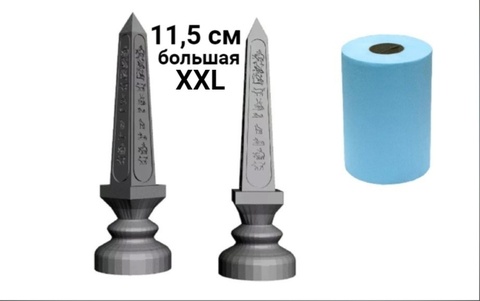 Силиконовый молд Шахматная фигура № 6 Ладья Египет ( Большая)