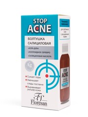 Floresan STOP ACNE Лосьон салициловый БОЛТУШКА 30мл