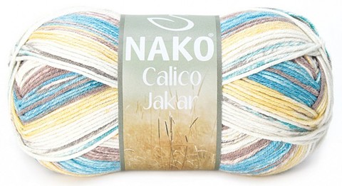 Пряжа Nako Calico Jakar арт. 31540