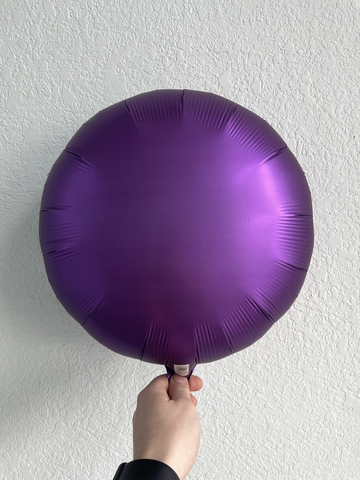 Круг Сатин Фиолетовый 18"