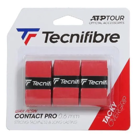 Намотка для ракетки Tecnifibre Contact PRO RED 0,6мм (3шт)