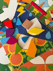 Развивающая игра танграм 