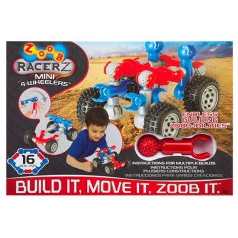Конструктор"Zoob. Mobile Mini 4-Wheeler"12 деталей
