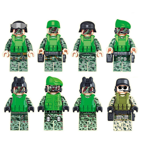 Минифигурки Военных Полиция SWAT серия 454