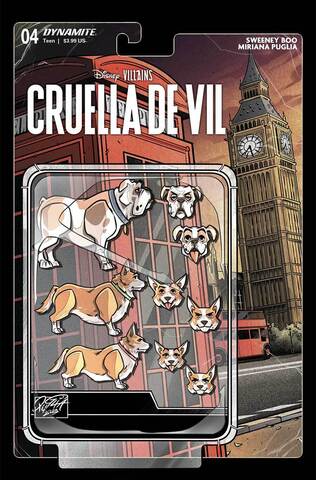 Disney Villains Cruella De Vil #4 (Cover D)
