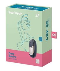 Черный вибромассажер Satisfyer Layons Dark Desire