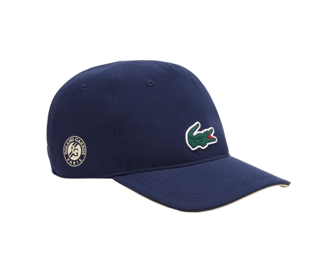 Теннисная кепка Lacoste Sport Roland Garros Edition Microfiber Cap - navy blue