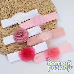Повязка с цветочком