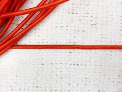 Резинка шляпная, d 3 мм, красный