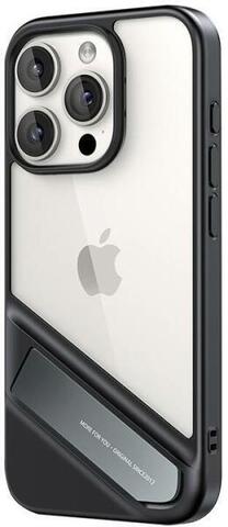 Чехол UGREEN LP739 Kickstand Protective Case для iPhone 15 Pro, черный