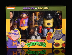 Фигурка NECA Teenage Mutant Ninja Turtles: Mighty Hog and Rhino-Man