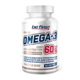 Омега-3, High Concentration Omega-3, Be First, 60 желатиновых капсул 1