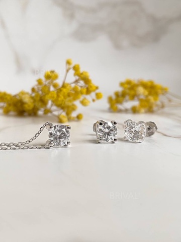 Кулон и серьги Cartier