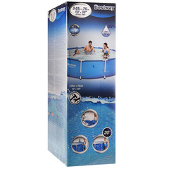 Каркасный бассейн Bestway Steel Pro MAX 56406 305 x 76см