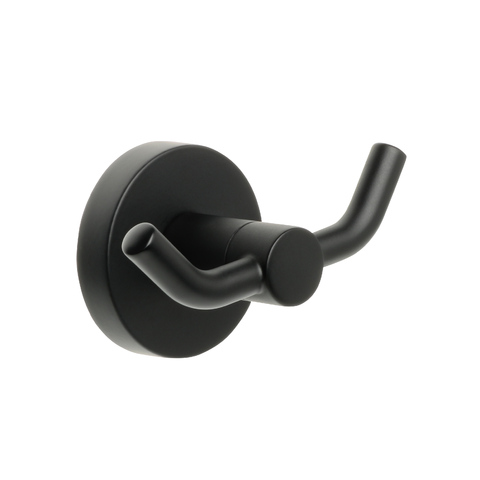 Крючок двойной черный Fixsen Comfort  Black (FX-86005A)