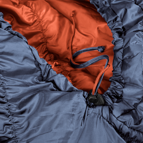 Картинка спальник Deuter Exosphere 0 Ink-Paprika - 8