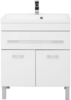 Aquanet 213031 Тумба с раковиной Aquanet Верона 75 белый (напольная 1 ящик 2 дверцы) (213031)
