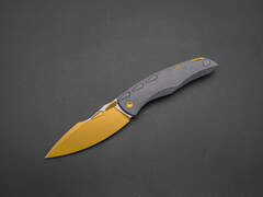 Складной нож Krotos [T14N TiN StoneWash CrystalTi DLC]