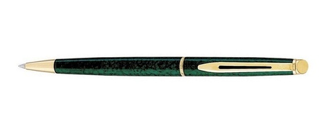Ручка шариковая Waterman Hemisphere Lacquer Green Marble GT (S0616230)