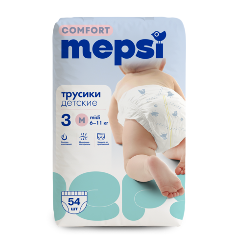 Трусики Mepsi Comfort , 6-11 кг (M)