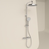 Sancos Teo SC11001CH Душевая стойка c термостатом, цвет: хром