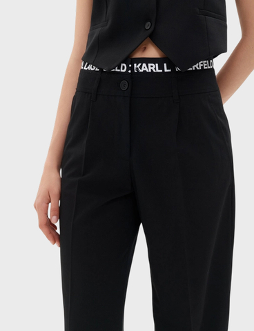 Брюки KARL LAGERFELD JEANS Logo Waistband Pant