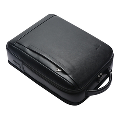 Рюкзак BOPAI 61-122891 из натуральной кожи черный (уценка)