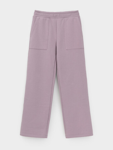 брюки  для девочки  КР 400844/сиреневый 3304 к619