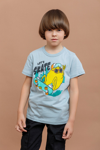 060_БК25 Футболка кор.рукав д/м, серый