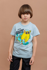 060_БК25 Футболка кор.рукав д/м, серый