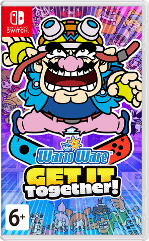 Игра WarioWare: Get It Together! (Switch) (Б/У)
