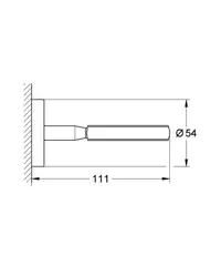 Держатель для блюдца / мыла Grohe Bau Cosmopolitan 40585001