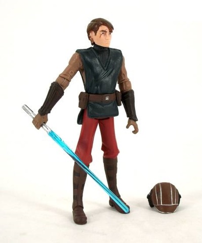 Фигурка Энакин Скайуокер и Звездолет Набу Скифф Война Клонов