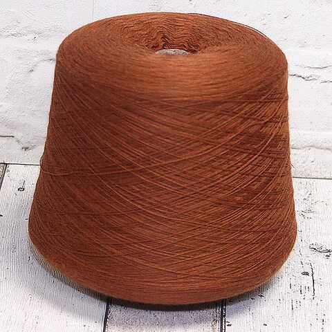 Меринос гребенной ZEGNA BARUFFA CASHWOOL 2/30 рыже-коричневый